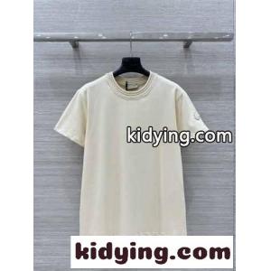 フェンミン お洒落 モンクレール コピー Tシャツ スーパーコピー コットン 半袖Tシャツ ベージュkid26TjKrme