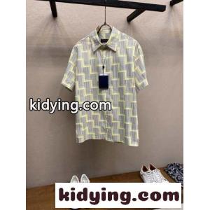 グラフィックプリント ショートスリーブシャツ ルイ・ヴィトン シャツ コピーkid26qa8Prm