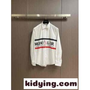 お洒落 コットン ロングスリーブシャツ モンクレール ブランド コピー シャツ スーパーコピーkid265viCyy