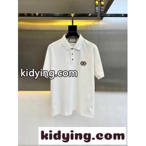 洗練された シンプル コットンピケ ポロシャツ グッチ コピーブランド Tシャツ 偽物 ホワイトkid26X1fCqe