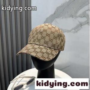 ユニセックス GG ベースボールキャップ グッチ コピー キャップ 偽物 カーキkid26TLT9Dy