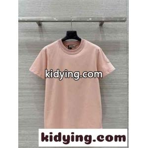 フェンミン お洒落 モンクレール コピーブランド Tシャツ スーパーコピー コットン 半袖Tシャツ ピンクkid26GXbq8f