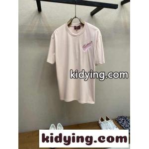 カジュアル おしゃれ ロゴ入り コットン 半袖Tシャツ グッチ コピー Tシャツ 偽物 ピンクkid26iG1zeC