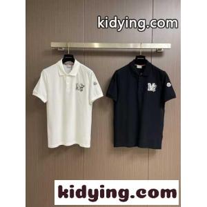 シンプル コットンピケ 半袖ポロシャツ モンクレール コピーブランド Tシャツ スーパーコピーkid26nq0j0D