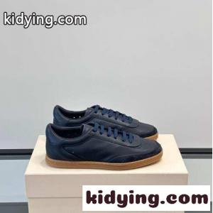 人気 シンプル ドルチェ&ガッバーナ コピー サントロペ スニーカー スーパーコピー レザー ネイビーkid26GTDamy
