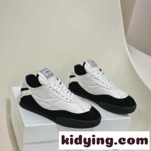 おしゃれ 人気 CHLOÉ KICK スニーカー スーパーコピー レザー＆スエードkid26PzS5zy