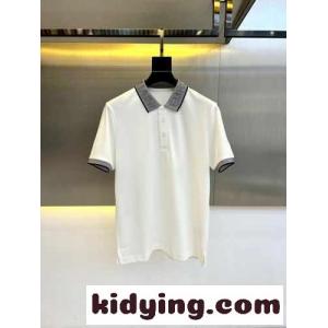 カジュアル コットンピケ 半袖 ポロシャツ アルマーニ コピーブランド Tシャツ コピー ホワイトkid26OXjume