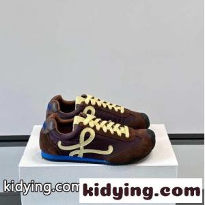 大人気 おしゃれ 軽量 ロエベ スーパーコピー バレエランナー 2.0 スニーカー スーパーコピー ブラウンkid26Hjy05D