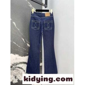 女性らしい フレアデニムパンツ シャネル ブランド コピー ジーンズ コピー レディースkid26LzGfKb
