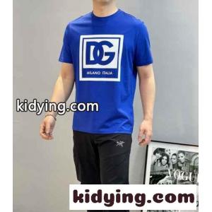 ドルチェ&ガッバーナ ブランド コピー Tシャツ コピー 定番 カジュアル プリント クルーネック 半袖Tシャツkid26uiaGne