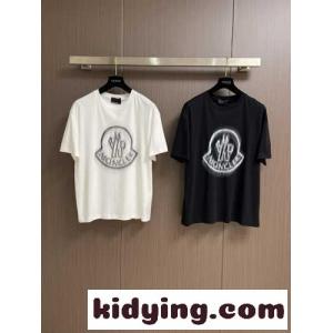定番 コットンジャージー 半袖Tシャツ モンクレール コピー Tシャツ スーパーコピーkid26uCayei