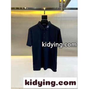 シンプル 合わせやすい アルマーニ コピー Tシャツ コピー コットンピケ ポロシャツ ネイビーkid26zaymWz