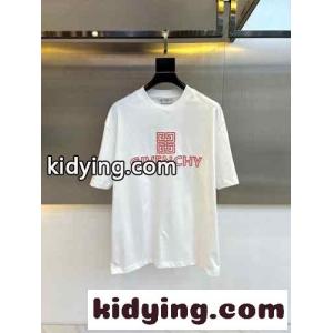 ジバンシィ コピー Tシャツ コピー カジュアル ロゴ入り コットン 半袖Tシャツ ホワイトkid26qaiO9z