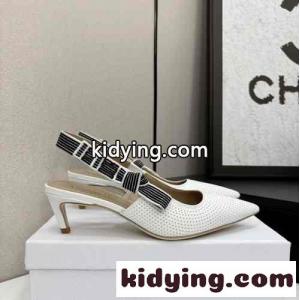 人気 新作 dior コピー Toujours スリングバックパンプス スーパーコピー ホワイトkid26451HTz