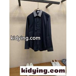 上品 カジュアル コットンシャツ クリスチャン・ディオール コピー シャツ コピー ブラックkid26WPv8DC