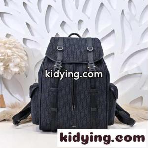 dior ブランド コピー Hit the Road フラップ付き バックパック スーパーコピー ブラックkid265f0fea