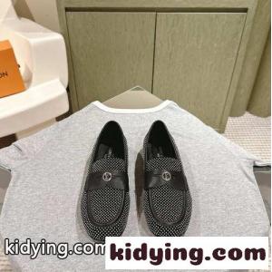 ルイ・ヴィトン ソーホー ローファー スーパーコピー レディースシューズ ブラックkid26KzKLHv