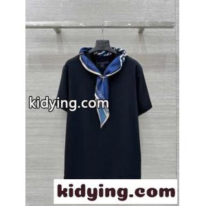 おしゃれ ノーティカル スカーフTシャツ ルイ・ヴィトン Tシャツ コピー ブラックkid260zyCya
