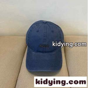シンプル ロゴ入り ベースボールキャップ グッチ コピーブランド キャップ 偽物 ブルーkid26Dm8Xre