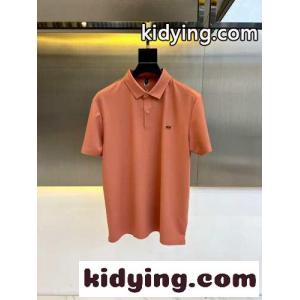 シンプル カジュアル 半袖 ポロシャツ エルメネジルド・ゼニア 半袖Tシャツ コピーkid26KL5L5D