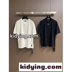 シンプル コットン 半袖Tシャツ フェンディ コピー Tシャツ コピー クルーネックkid260fGr0j