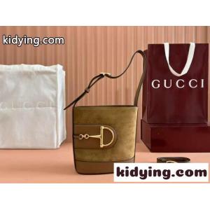 gucci コピーブランド 73 スモール バケットバッグ スエード グッチ コピーブランド バッグ スーパーコピー 833665 ブラウンkid26PnOzCm