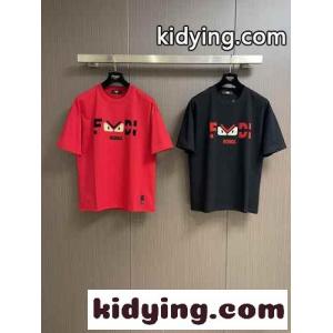 おしゃれ ロゴ 半袖Tシャツ フェンディ コピー Tシャツ コピー クルーネックkid26nqOzqi