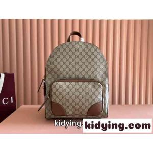 GGエンブレム ミディアム バックパック グッチ ブランド コピー バッグ スーパーコピー 821159 ベージュkid26im0L1z