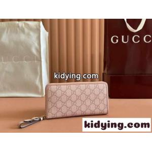 GGエンブレム ジップアラウンドウォレット グッチ コピー 財布 スーパーコピー 819122 ピンクkid26iWb0Di