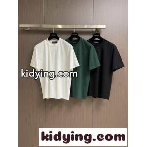 シンプル ドルチェ&ガッバーナ コピーブランド Tシャツ コピー ロゴ 刺繍入り 半袖Tシャツ コットンkid26zWfWPz