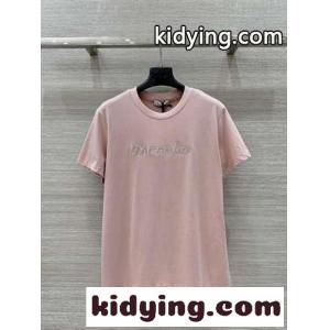 シンプル ロゴ入り コットン 半袖Tシャツ モンクレール コピーブランド Tシャツ コピー ピンクkid26mqCeKr