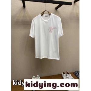定番 カジュアル モンクレール コピーブランド Tシャツ コピー プリント 半袖Tシャツ ホワイトkid26na0nyu