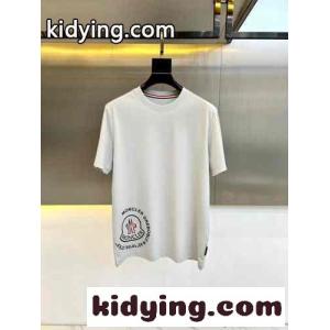 カジュアル 快適 クルーネック 半袖Tシャツ モンクレール ブランド コピー Tシャツ コピー グレーkid26rSvuKb