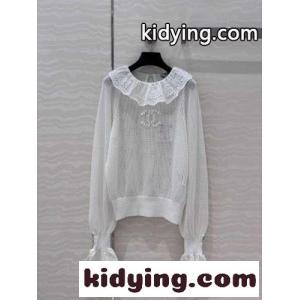 春夏 可愛い 透ける ブラウス シャネル スーパーコピー シャツ コピー レディース トップスkid268r0XXf