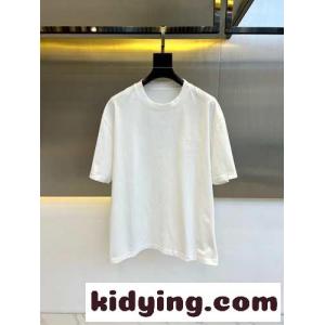 シンプル クルーネック半袖Tシャツ バーバリー コピーブランド Tシャツ 偽物 ホワイトkid26jKH95b
