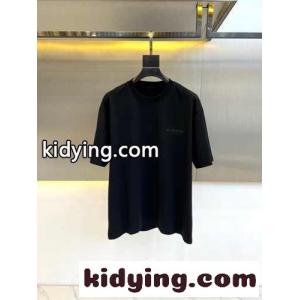 シンプル クルーネック半袖Tシャツ バーバリー スーパーコピー Tシャツ 偽物 ブラックkid26f0zy4f