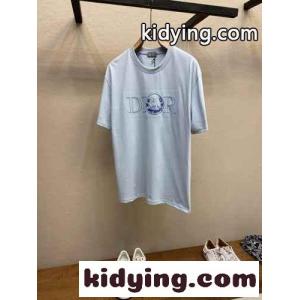 クリスチャン・ディオール ブランド コピー Tシャツ コピー dior ブランド コピー AND HYLTON NEL Tシャツ ブルーkid26LrK9Tv