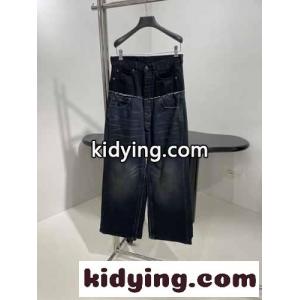 おしゃれ 切り替え デニムパンツ バレンシアガ コピー ジーンズ コピー ユニセックスkid264byqSv