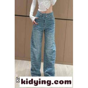 お洒落 合わせやすい デニムパンツ アレキサンダーワング ジーンズ コピー ブルーkid2699veuu