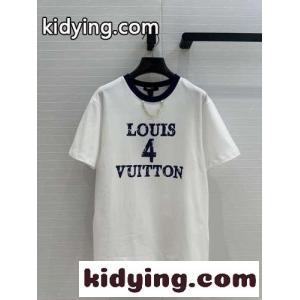 人気 カジュアル Louis 4 vuitton コピー Tシャツ ルイ・ヴィトン 半袖Tシャツ コピー コットンkid26beS9zq