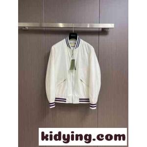 上品 カジュアル GG ボンバージャケット グッチ ブランド コピー ジャケット コピー ホワイトkid26nS95jq