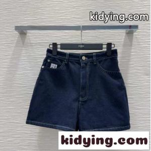 春夏大活躍 デニム ショートパンツ フェンディ スーパーコピー パンツ コピー レディースkid26quauWn