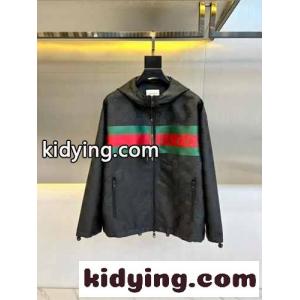 GGナイロン フーデッドジャケット グッチ コピー ジャケット コピー メンズ アウターkid26e4jCqi