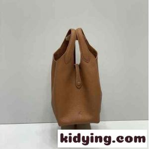 定番 Polo Play レザー スモール ハンドバッグ ラルフローレン バッグ スーパーコピー ブラウンkid264L9f4D