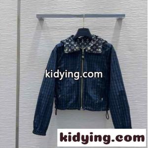リバーシブル フーデッドチェックジャケット ルイ・ヴィトン ジャケット コピーkid26CeOzei