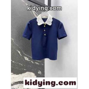 エンブロイダリー コットン スウェットシャツ ポロシャツ ヴァレンティノ スーパーコピー Tシャツ コピー ネイビーkid26zCyWPD