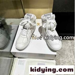 クロエ スニーカー スーパーコピー 人気 カジュアル CHLOÉ KICK ハイトップ スニーカーkid26uGryay