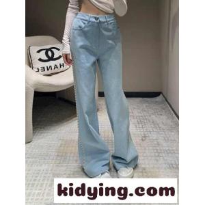 シャネル コピーブランド ジーンズ コピー レディース シンプル 合わせやすい デニムパンツkid26Cu85je