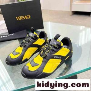 人気 ガラクシア スニーカー ヴェルサーチ スーパーコピーェ スニーカー スーパーコピー ユニセックス イエローkid26W9vmGr