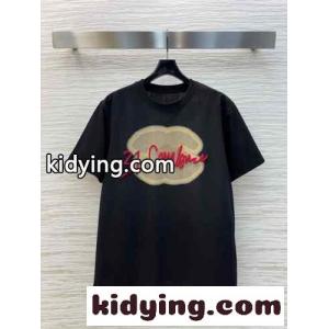 カジュアル 定番 ロゴ入り 半袖Tシャツ シャネル コピーブランド Tシャツ コピー コットンkid26TfOLPD